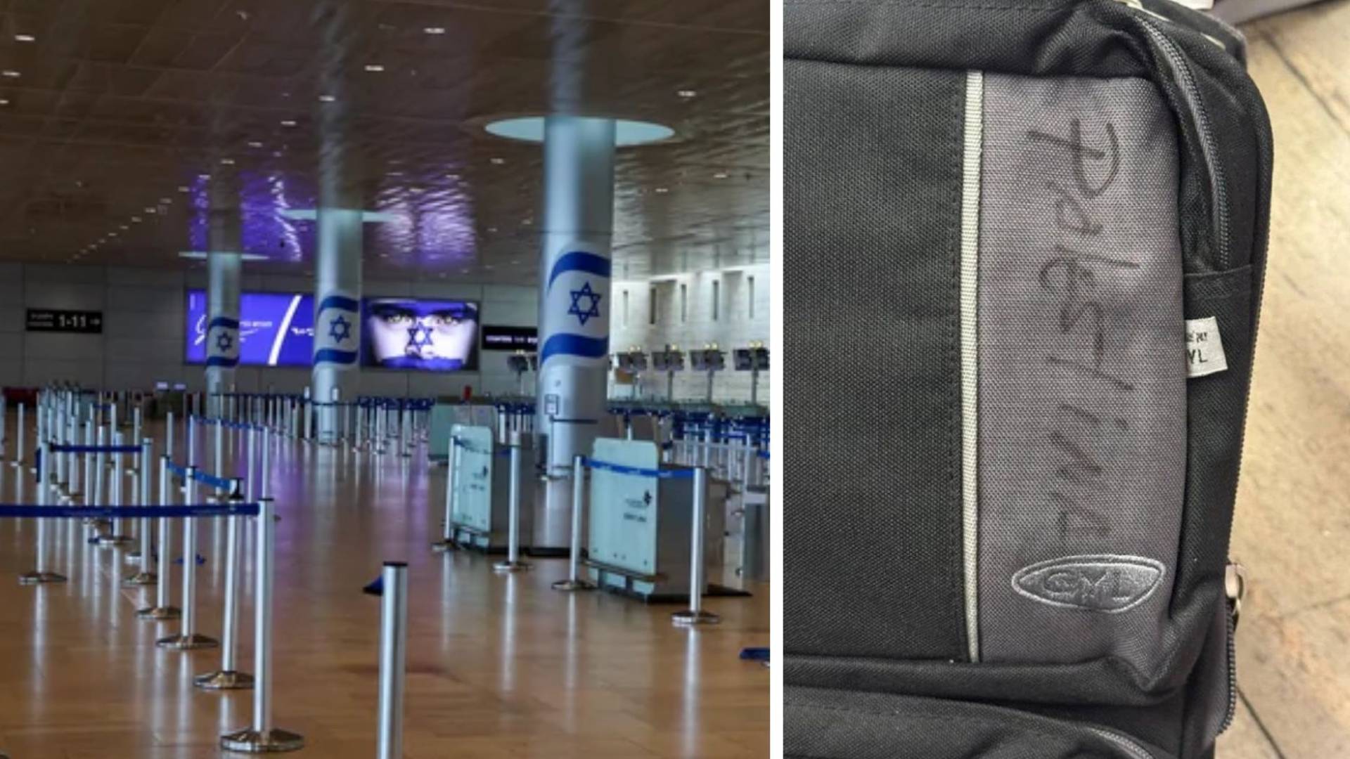 ‘Israeli’ passenger finds “Palestine” written on bag after flight from Barcelona