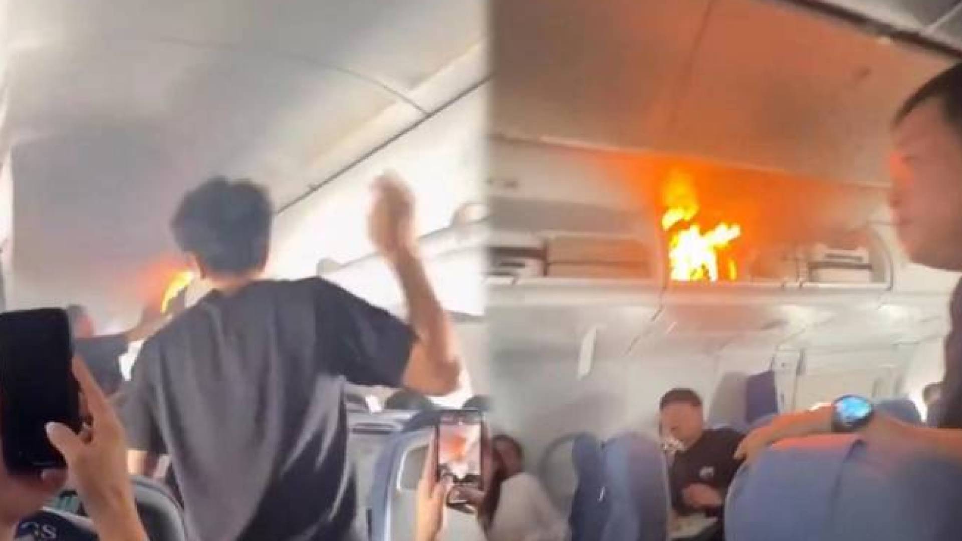Chinese flight diverted to Shanghai after lithium battery catches fire midair