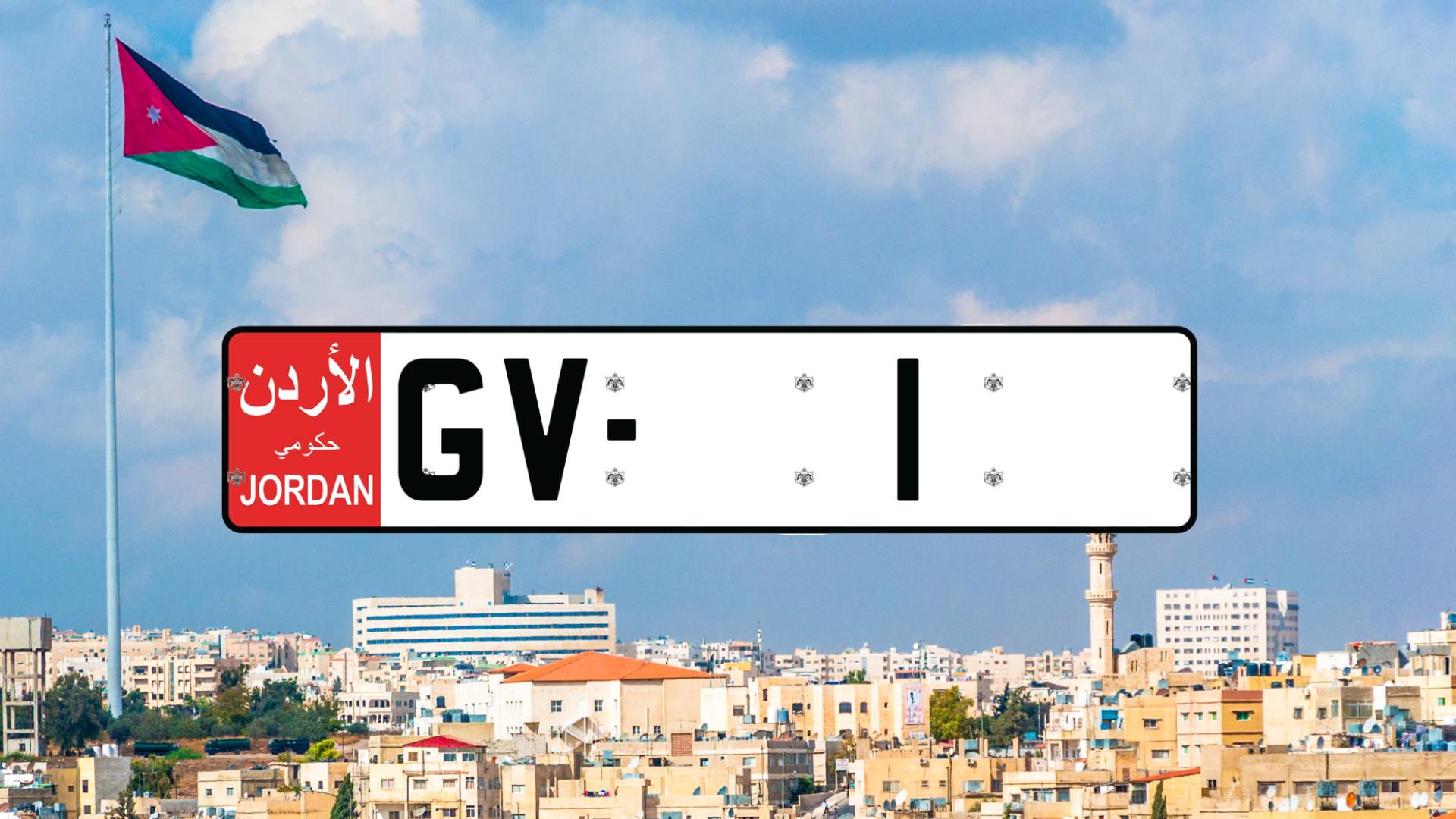 Jordan mandates Arabic on government vehicle license plates