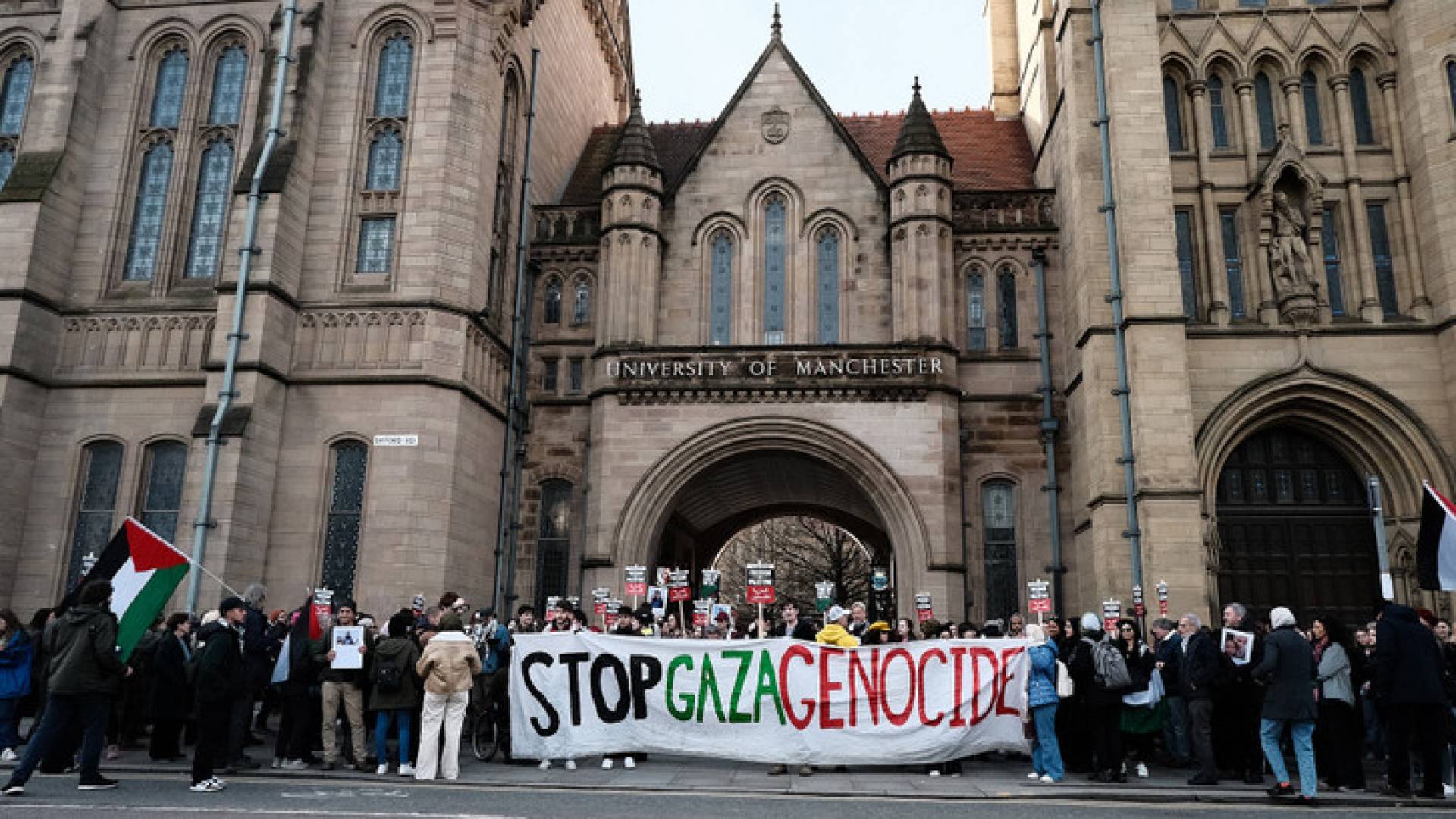 “Blood-Soaked”: Manchester University students vote to sever ties with Tel Aviv University