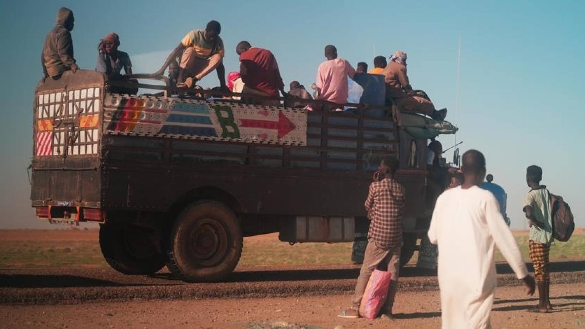 Piled bodies found in Sudan