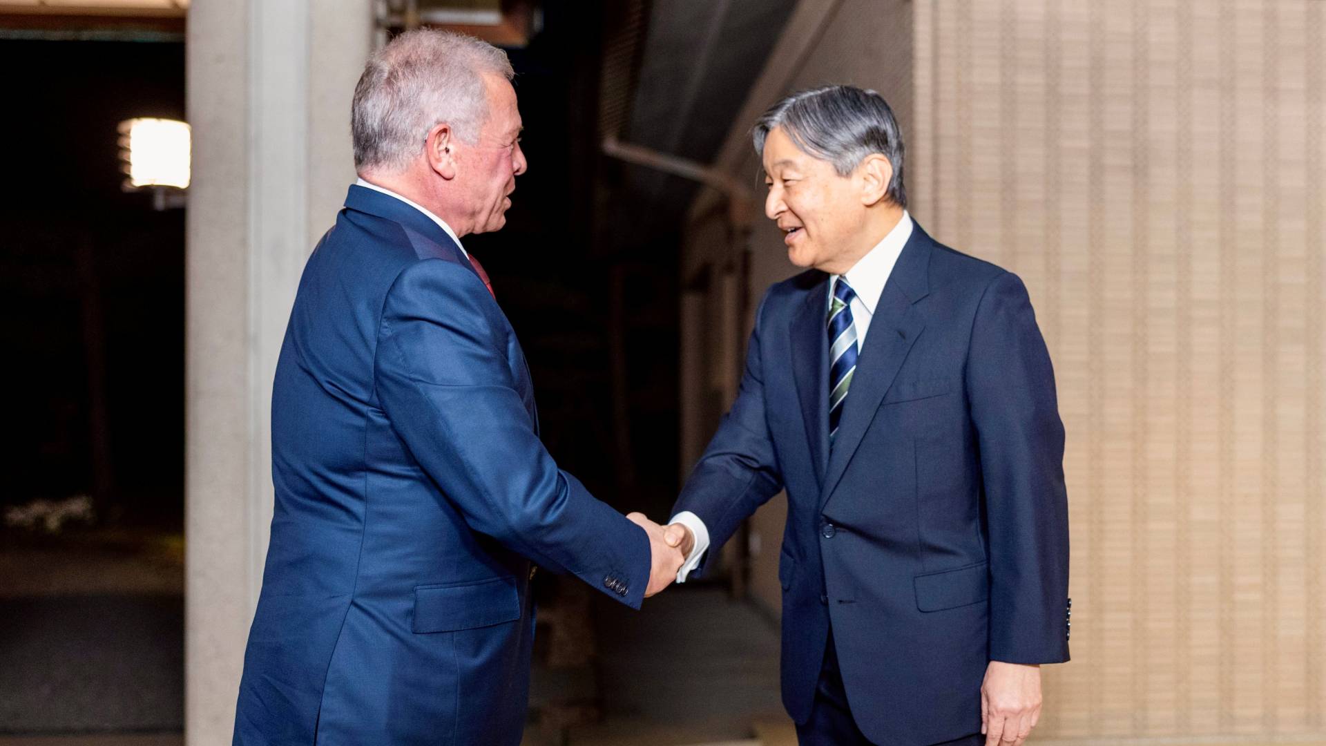 King meets with Japan emperor in Tokyo