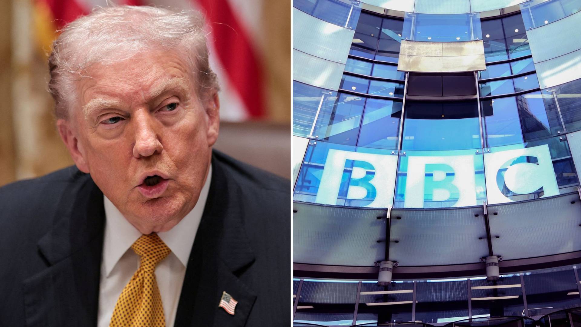 Trump threatens $1 billion lawsuit against BBC over edited January 6 speech