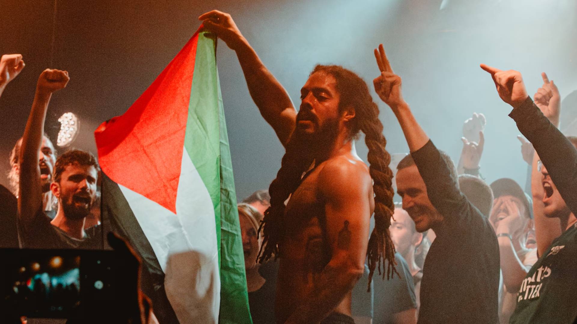 Bob Vylan voices support for jailed UK Palestine Action activists