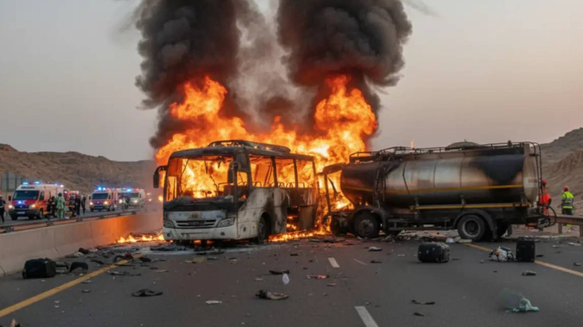Bus crash in Saudi's Medina leaves Indian pilgrims dead, injured
