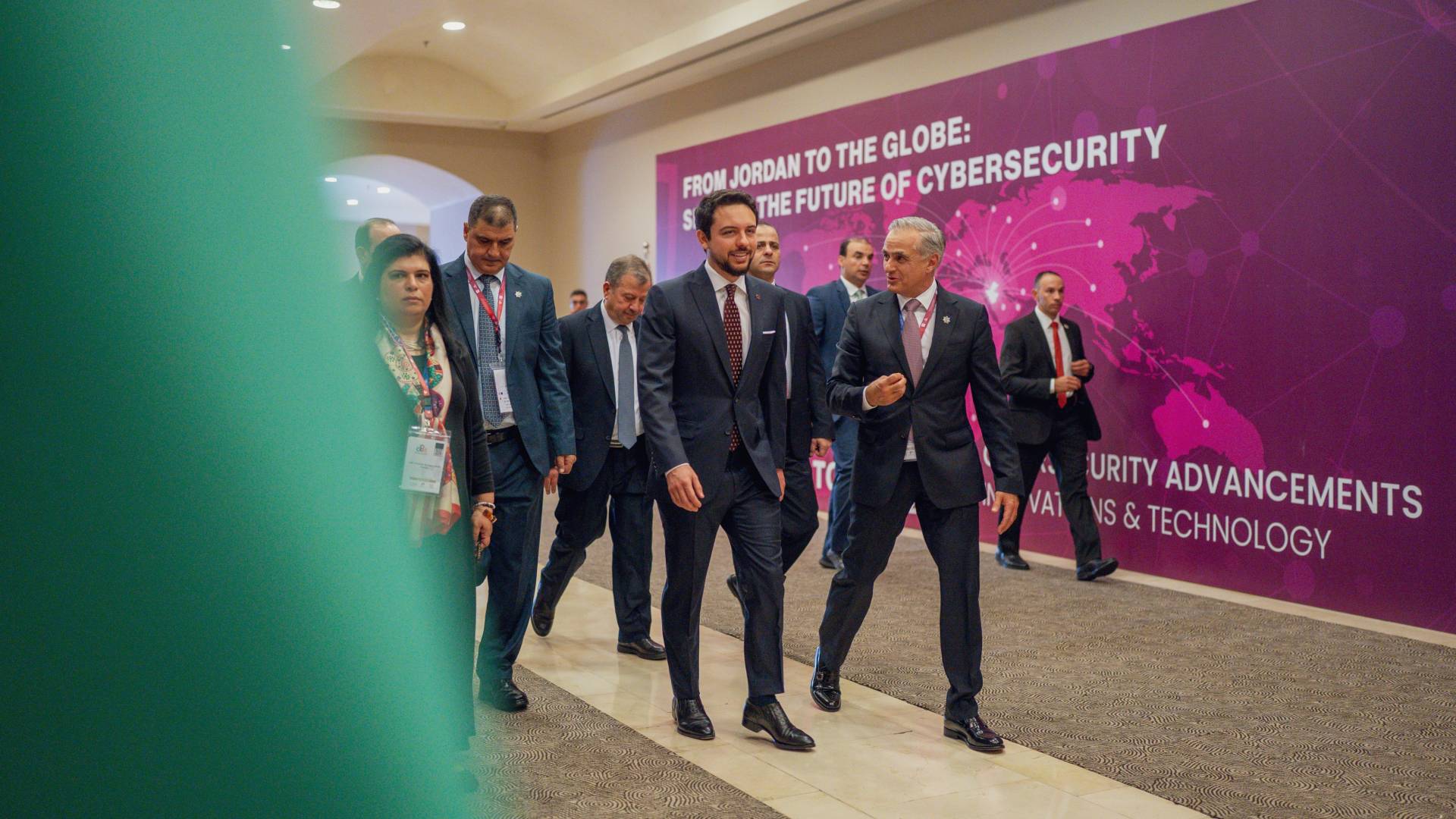 Crown Prince attends launch of Cybersecurity conference