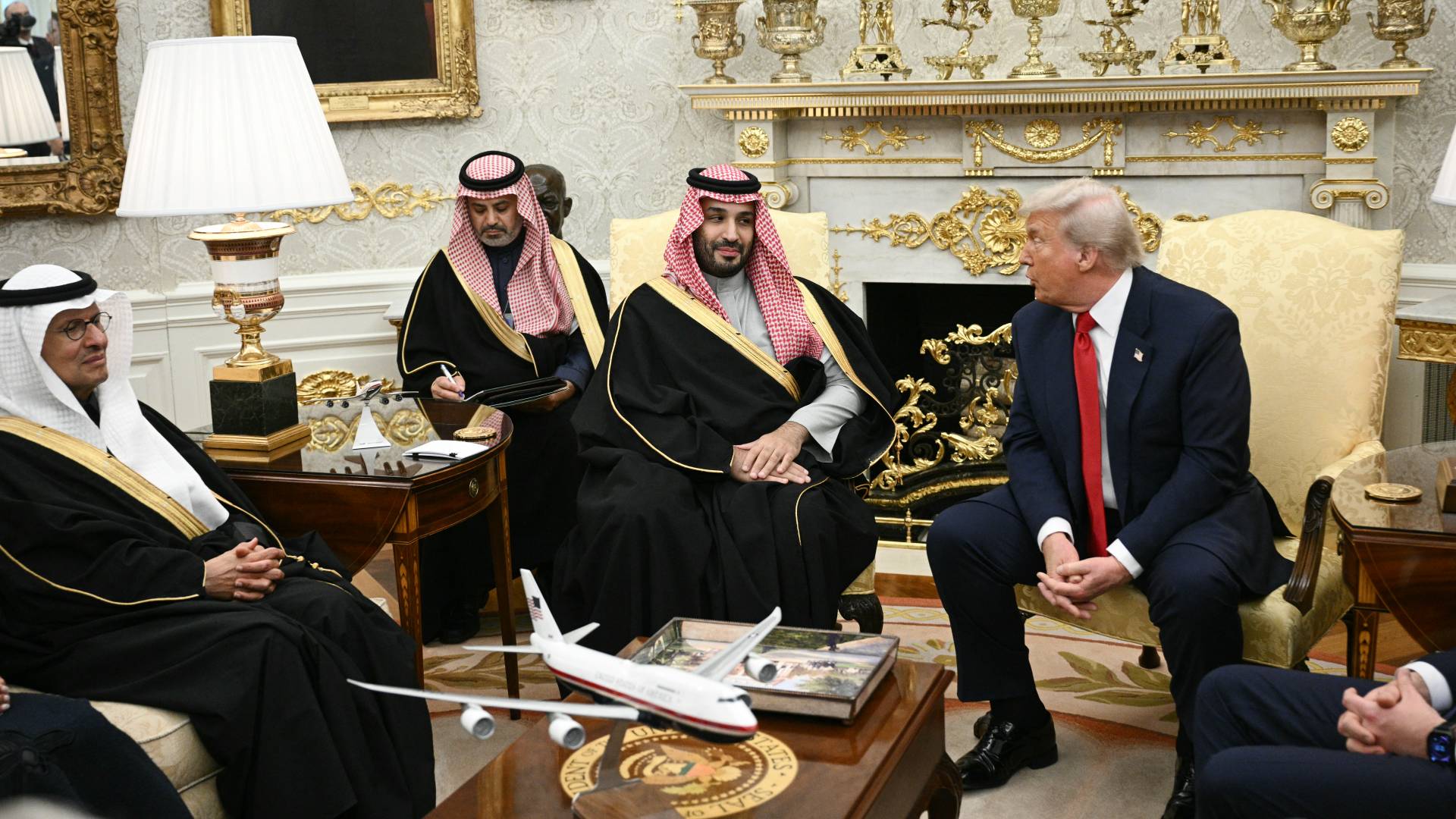 Trump says MBS “incredible in terms of human rights”