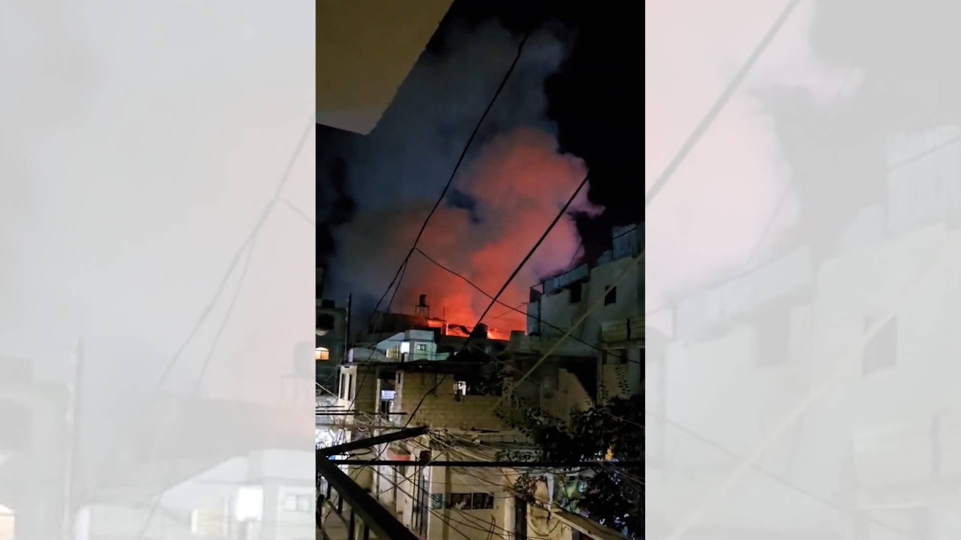 ‘Israel’ claims striking Hamas camp in Lebanon; multiple killed