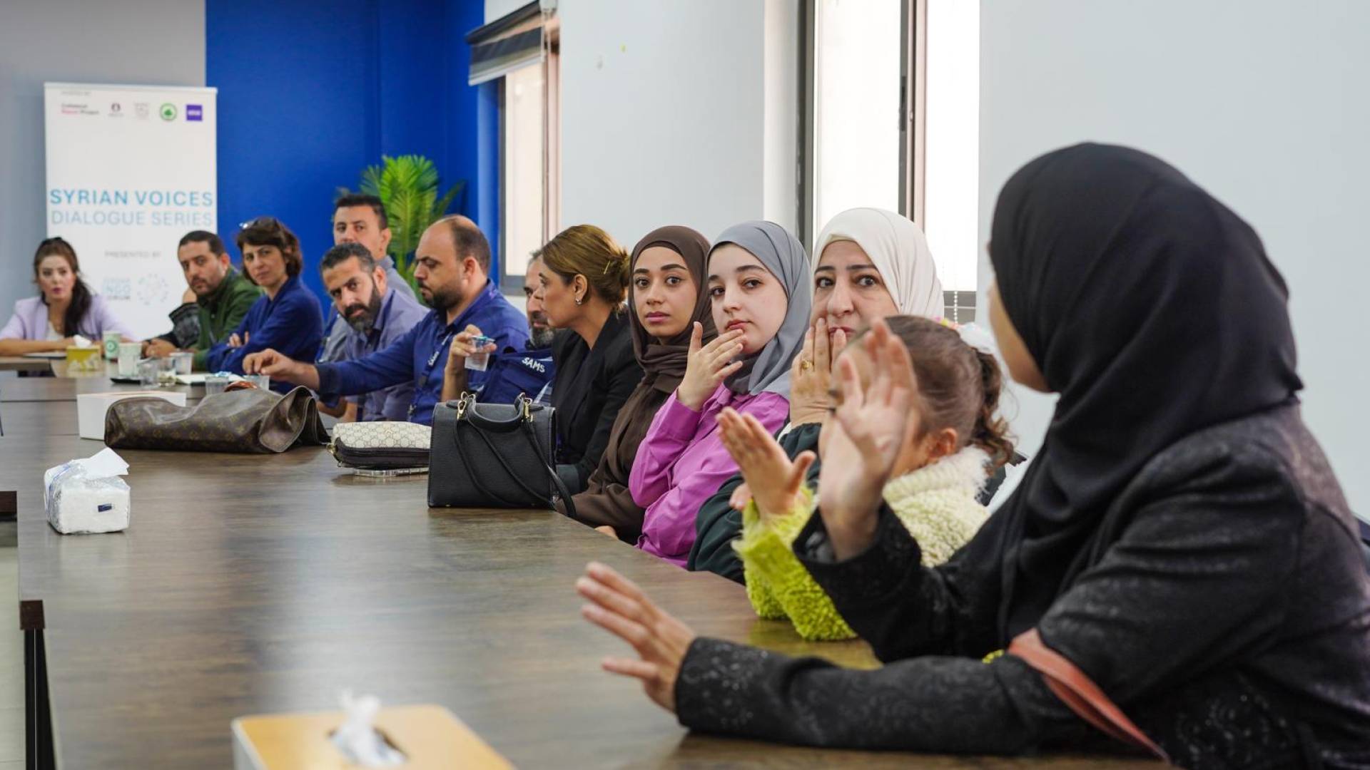 Jordan INGO Forum completes the "Syrian Voices Dialogues Series"