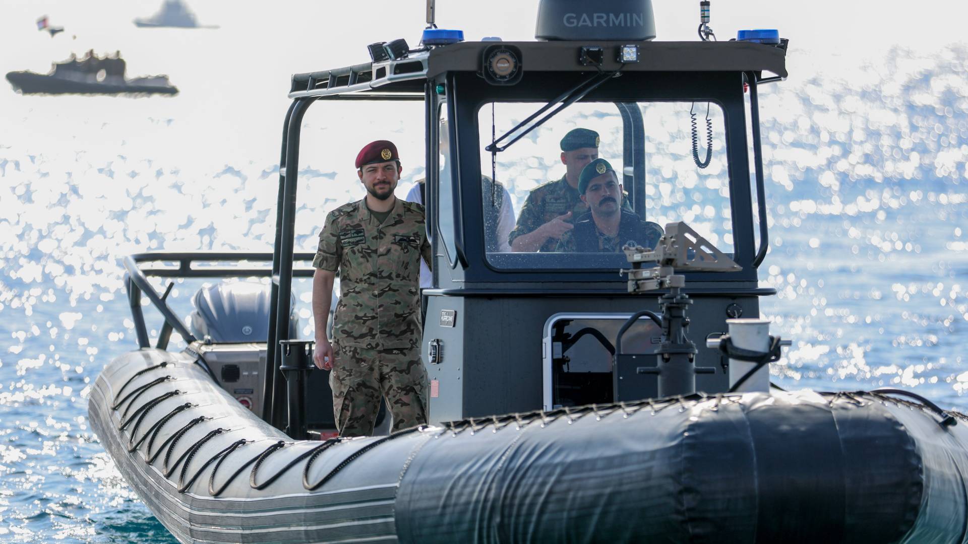 Crown Prince visits Maritime Counterterrorism Team