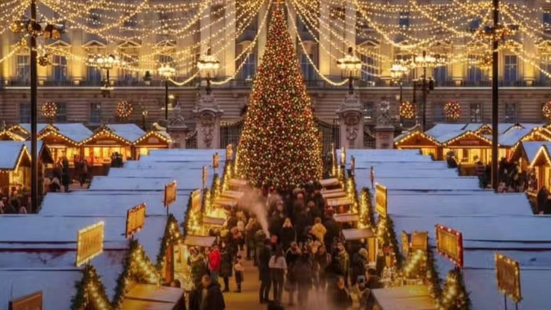 Tourists tricked by AI-generated Buckingham Palace Christmas market images