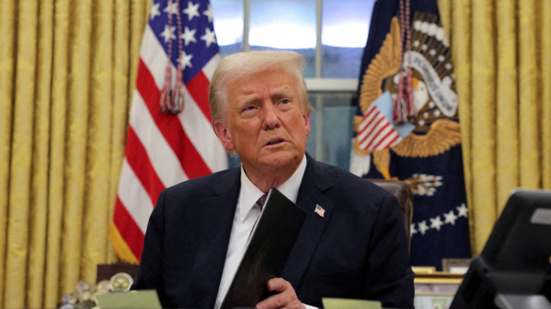 Donald Trump comments on shooting near White House