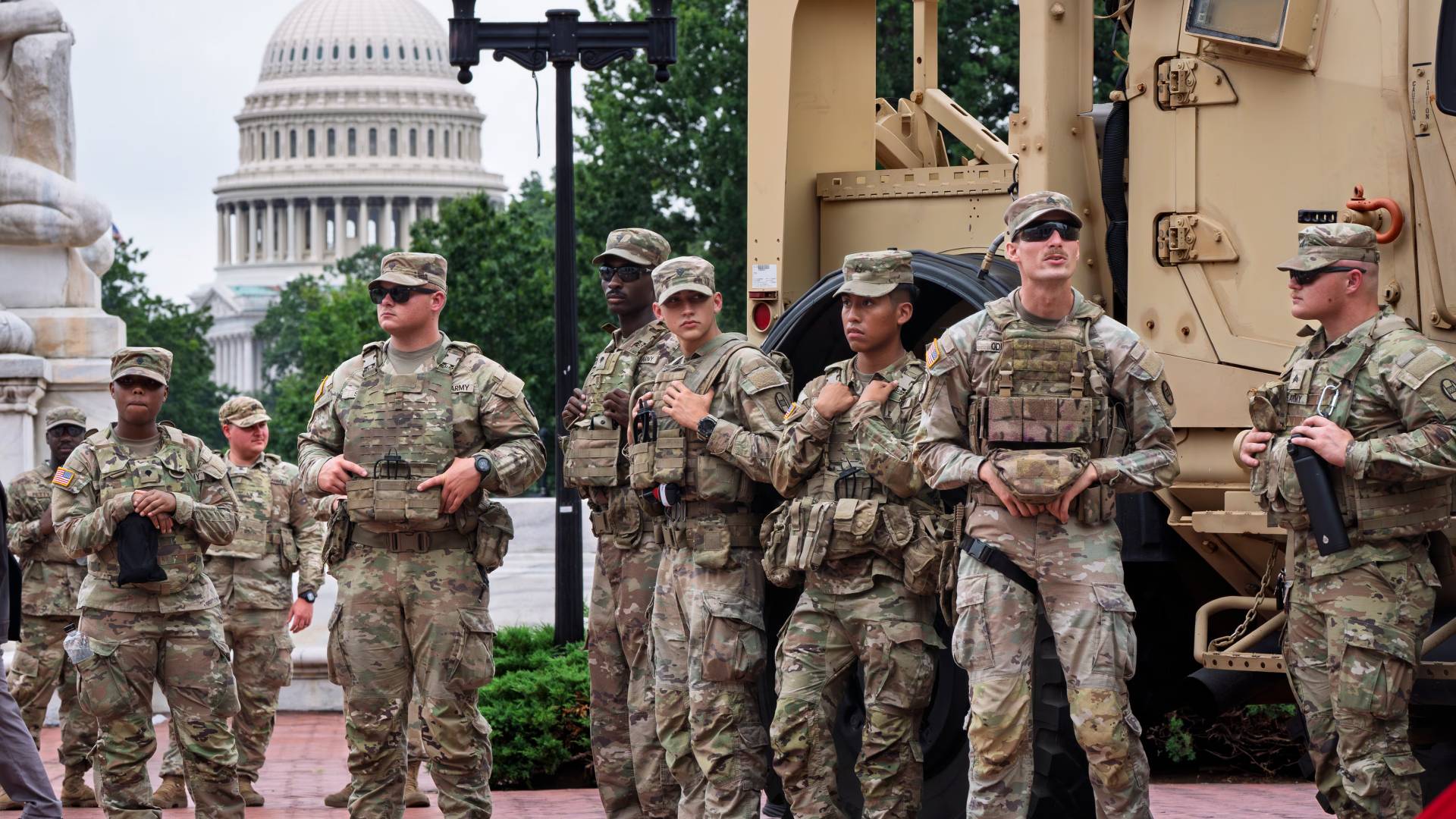 Death report retracted for National Guard members shot in Washington