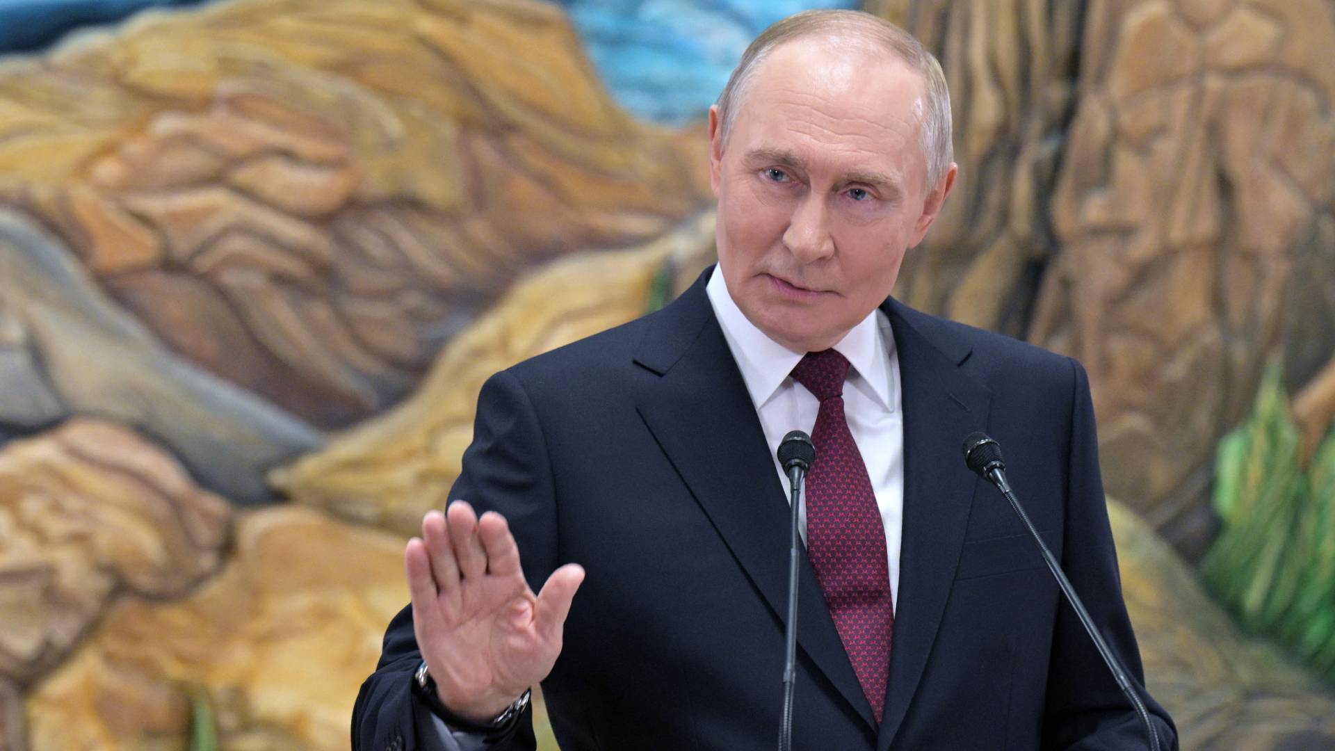 Putin says Russia will stop fighting when Ukraine withdraws