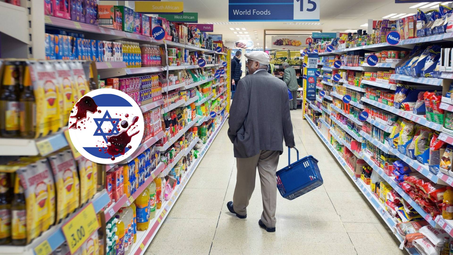 Tesco worker suspended for refusing to handle "blood-soaked Israeli goods"