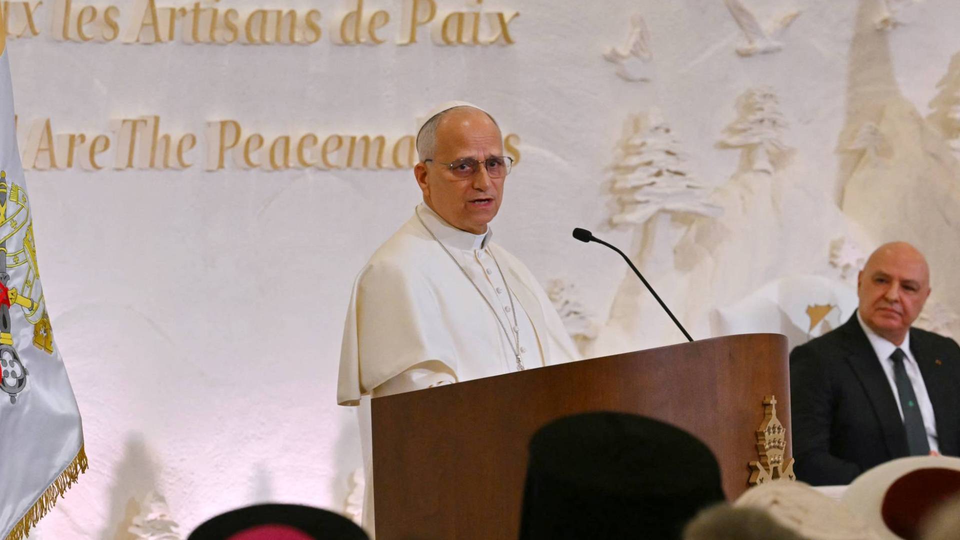 Pope Leo XIV urges Lebanon to embrace peace, reconciliation, hope