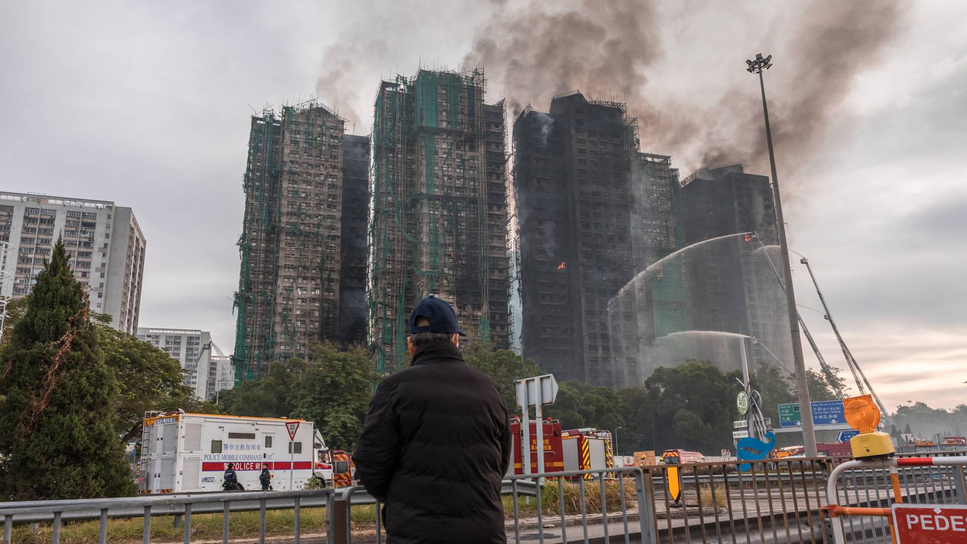 Some exterior netting at Hong Kong blaze not up to fire safety standard: official