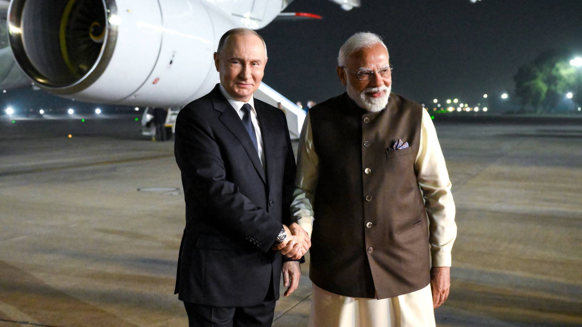 Russia's Putin in India for defence, trade talks