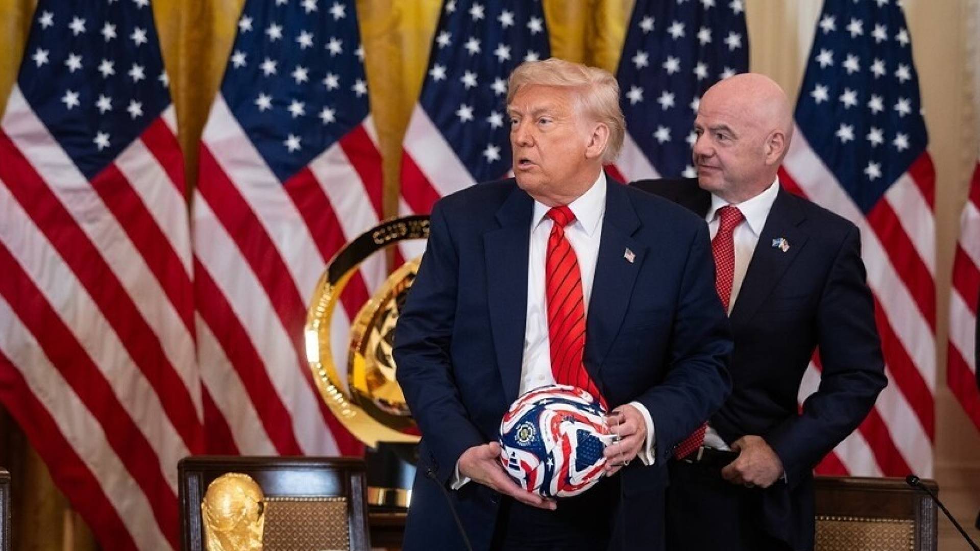 Infantino introduces FIFA Peace Prize with Trump as likely recipient