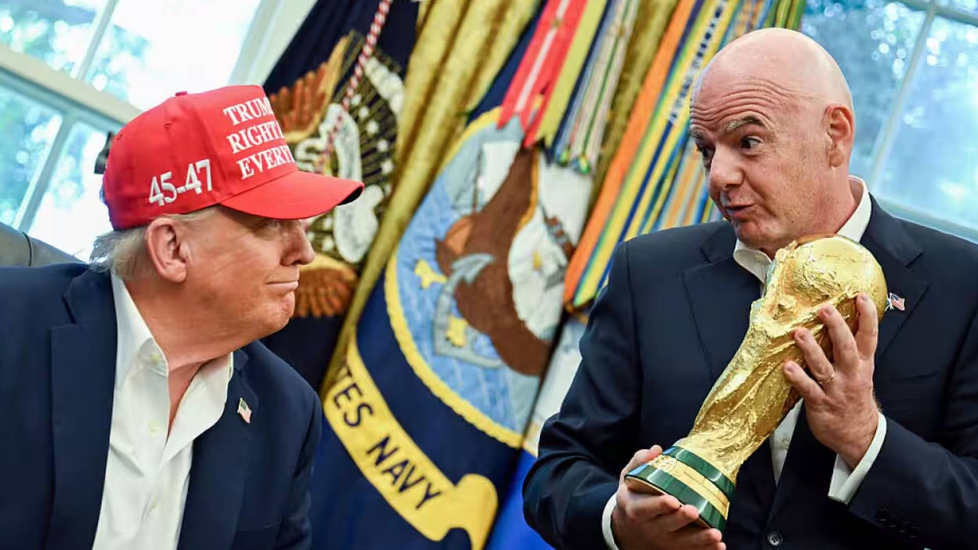 Trump wins FIFA's new peace prize