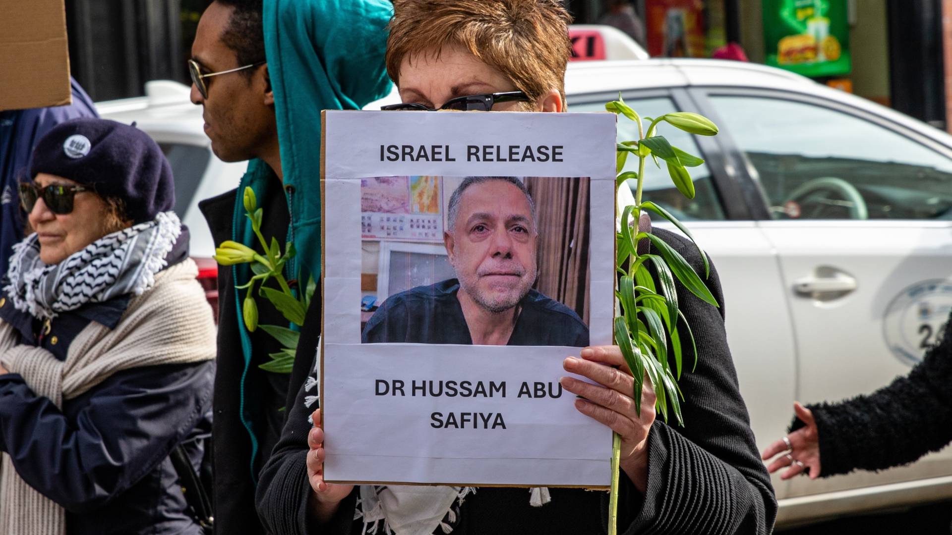 One year detained: Gaza calls for release of Dr. Hussam Abu Safiya