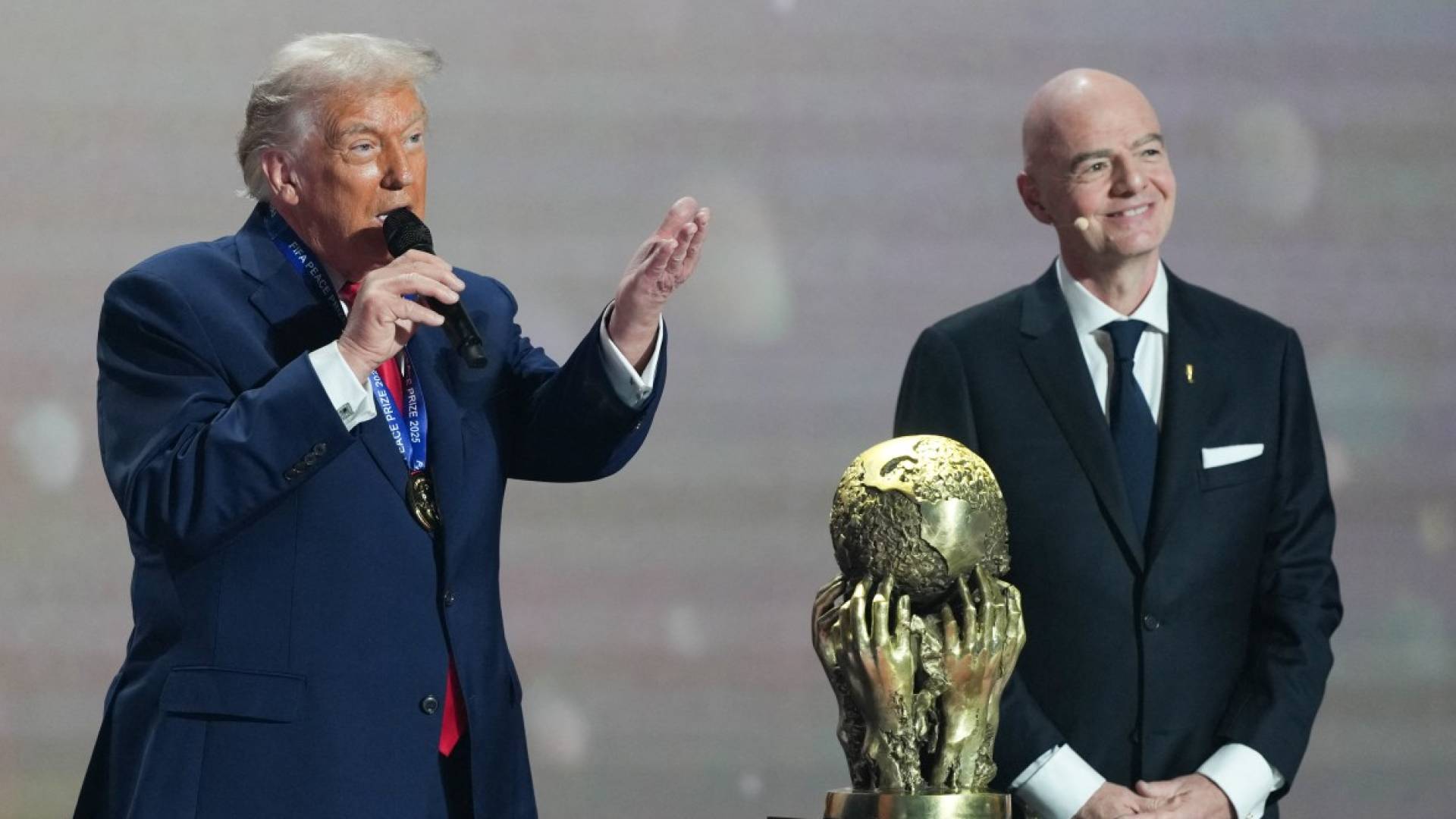 FIFA President Infantino accused of breaching neutrality over Trump Peace Prize