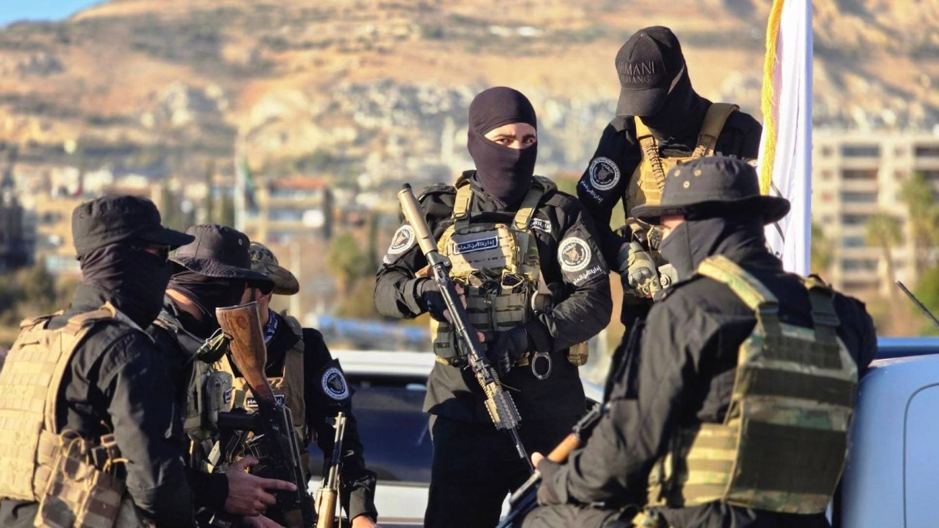 Four Syrian security personnel killed by gunmen