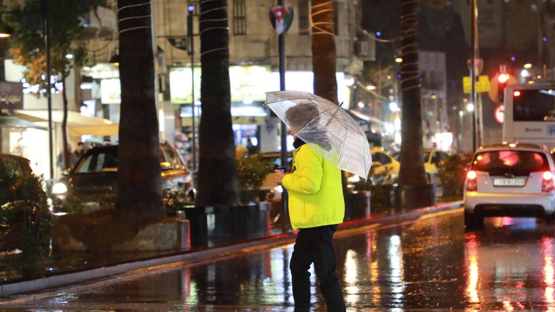 Rain-bearing clouds move toward Jordan, heavy showers possible
