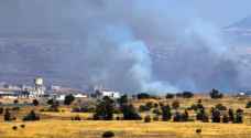 Israel strikes Syria after cross-border fire near Golan Heights