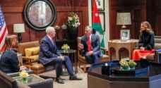 PHOTOS: King Abdullah II meets US Vice President Mike Pence in Amman