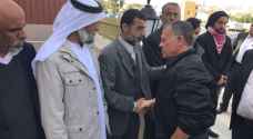 King Abdullah II pays last respects to the late Hisham al-Maaytah