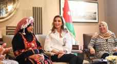 Queen Rania meets women from Jordan Food Week