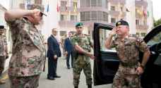 King Abdullah visits the General Command of JAF