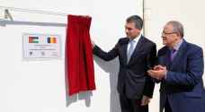 Romanian Ambassador inaugurates JRC renovated warehouse in Amman