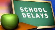 Delayed start for schools in Ajloun on Thursday