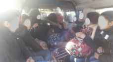 Bus driver caught for overloading 5-seater bus with 22 passengers in Abdoun