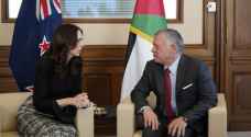 King meets New Zealand PM