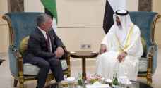King, Abu Dhabi crown prince affirm deep-rooted, brotherly ties between Jordan, UAE