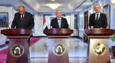 Jordanian, Iraqi, Egyptian foreign ministers discuss cooperation