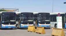 You can now enjoy free WiFi while on board of buses operating through 'Amman Bus' project