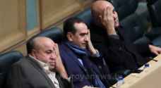 MPs cover eyes with hands in solidarity with Palestinian photojournalist Moath Amarneh