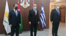 Tripartite meeting held between Jordan, Greece, Cyprus to expand regional cooperation