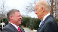 King Abdullah II receives phone call from US President Joe Biden
