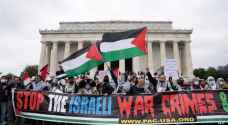Thousands rally in support of Palestine in Washington