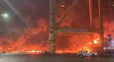 Blast heard in Dubai as fire rages in Jebel Ali Port