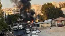 One dead, three injured in explosion on military bus in Damascus