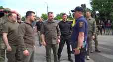 Zelensky praises rescue efforts in Kherson
