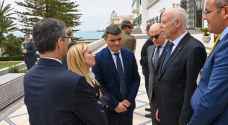 Three EU leaders in Tunisia for talks on migrants, economy