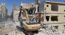 Authorities begin demolishing homes in Jabal Al-Joufeh for urban redevelopment