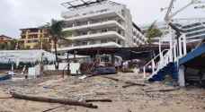 Hurricane Norma hits Mexico coast, then weakens to tropical storm